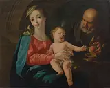 Heilige Familie by Lombardei, 1.Hälfte 18.Jh., oil on canvas, offered Mar 2017