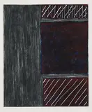 Ohne Titel by Mark Williams, 2000, monotype, sold Mar 2017