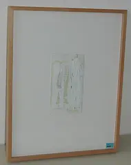 Ohne Titel by Thomas Müller, 2000, oil, sold Mar 2017