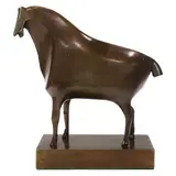 Horse by Elie Nadelman, bronze sculpure, sold Nov 2023