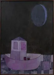 Untitled by Helen Dunham, oil on canvas, sold Nov 2023