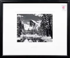 Half Dome by Ansel Adams, gelatin silver print, sold Nov 2023