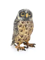 Untitled by Franz Bergman, bronze figurine of an owl, sold Sep 2025