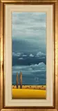Elongated Landscape with Wind Pump by Johan Smith, oil on canvas, sold Sep 2025