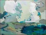 Taghkanic by John Funt, 1976, Oil on Canvas, sold Mar 2025