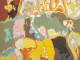Brief Encounter by Lawrence Glickman, 2011, Acrylic on Canvas, sold Mar 2025