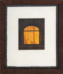 Veil by Frederick Mershimer, 2005, Mezzotint and Aquatint in Colors, sold Mar 2025
