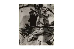 Untitled by Aaron Siskind, Silver gelatin print, image size, offered Nov 2022