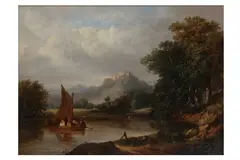Untitled by Charlotte Nasmyth, oil on canvas, offered Nov 2022