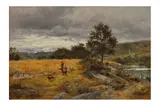 Untitled by Benjamin Williams Leader, oil on board, offered Nov 2022