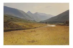 Untitled by Andrew Coates, oil on board, offered Nov 2022