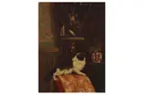 Untitled by Henriëtte Ronner-Knip, oil on panel, offered Nov 2022