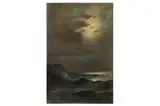 Untitled by Pavlo Prosalentis, oil on canvas, offered Nov 2022