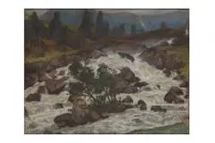 Untitled by William Samuel Horton, pastel, offered Nov 2022