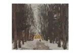 Untitled by Frederick William Jackson, oil on board, offered Nov 2022