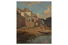 Untitled by Edwin Harold Glasbey, oil on canvas, offered Nov 2022