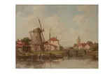 Untitled by Jacob Maris, oil on panel, offered Nov 2022