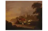 Untitled by Charles Towne, oil on canvas, offered Nov 2022