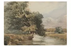 Untitled by David Cox Jnr., watercolor, offered Nov 2022