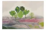 Untitled by Lancelot Ribeiro, watercolor, offered Nov 2022