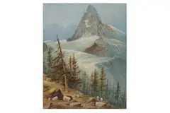 Untitled by Henry Bright, watercolour, offered Nov 2022