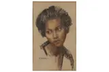 Untitled by Elisabeth Dandelot, charcoal, offered Nov 2022