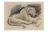 Untitled by Elsie Marion Henderson, charcoal and pastel, offered Nov 2022