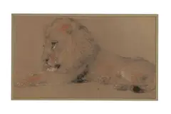 Untitled by William Huggins, pencil and coloured, offered Nov 2022