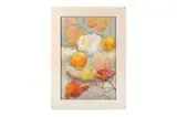 Gourds by George Devlin, watercolour, offered Oct 2022