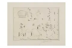 Untitled by Jack Smith, pencil, offered Oct 2022