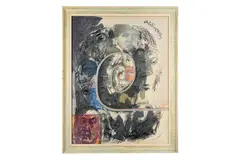 Autobiography by Feliks Topolski, screenprint, offered Oct 2022
