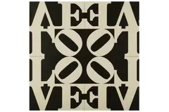 Love rising by Robert Indiana, lithograph, offered Oct 2022