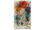 A lithograph poster by Sam Francis, print (other), offered Oct 2022