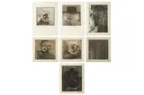 Seven etchings by Ralph Steadman, pencil, offered Oct 2022