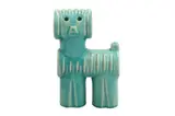 For zsolnay a modernist ceramic dog by Judit Nádor, sculpture, offered Oct 2022