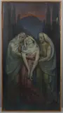 Calvary by Giorgio Matteo Aicardi, Oil on canvas, offered Nov 2020