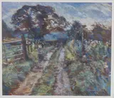 Untitled by Shaun Carey, 1987, watercolor, offered Nov 2020