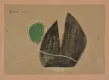 Untitled by Michael Broido, 2012, gouache and collage on card, offered Oct 2020