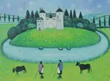 St Bounet Les TurOil on boardSigned with initials lower right 33 x 44cm (12 x 17¼ in.)Provenance:Windsor & Eton Fine Arts Co by Joan Gillchrest, oil, sold Oct 2020