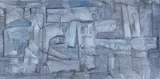 Landscape in Blue by Roy Turner Durrant, oil, sold Oct 2020