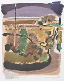 Towards the Vale by Simon Palmer, oil, sold Oct 2020