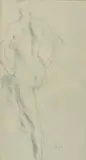 Standing nude by Augustus John, oil, sold Oct 2020
