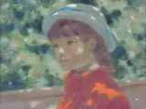 Study of Cathy, Child's headOil on canvasSigned lower left 23 x 31cm (9 x 12 in.)Provenance:Frost & Reed Ltd., London (no by Andr Gisson, oil, sold Oct 2020