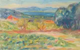 Les vignes à Sainte-Anne by Charles Camoin, oil, sold Oct 2020