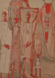 The water carriersMixed mediaSigned and dated c by Ragheb Ayad, c. 1965, oil, sold Oct 2020