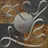 Abstract composition by Keith Milow, Mixed media, sold Oct 2020