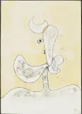 Keeper of Unwanted SecretsMixed mediaSigned with initials and dated 09 lower right 30 x 21cm (11¾ x 8¼ in.) by Desmond Morris, oil, offered Oct 2020