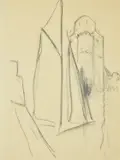 The Tower by William Nicholson, Pencil, sold Oct 2020