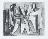 Trojice (Trinity)Etching, 2008Signed in pencil, titled, dated and numbered 3/20 Plate: 21 x 25cm (8¼ x 9¾ in.)Condition Report: In very good original condition by Jan Hladík, Etching, sold Oct 2020