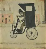 The Contraption by L. S. Lowry, print, sold Oct 2020